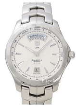 TAG Heuer Link Calibre 5 Day Date Silver Dial TAG Heuer Link Calibre 5 Day Date Silver Dial