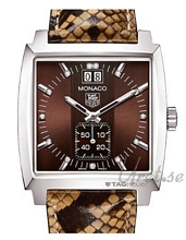 TAG Heuer Monaco Brown Dial Diamonds TAG Heuer Monaco Brown Dial Diamonds