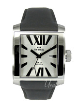 TW Steel Ceo Goliath Silver Dial Leather Strap TW Steel Ceo Goliath Silver Dial Leather Strap